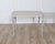 Off-white Early 20th Century Swedish Coffee Table with Graceful Cabriole Legs For Sale - Image 8 of 8