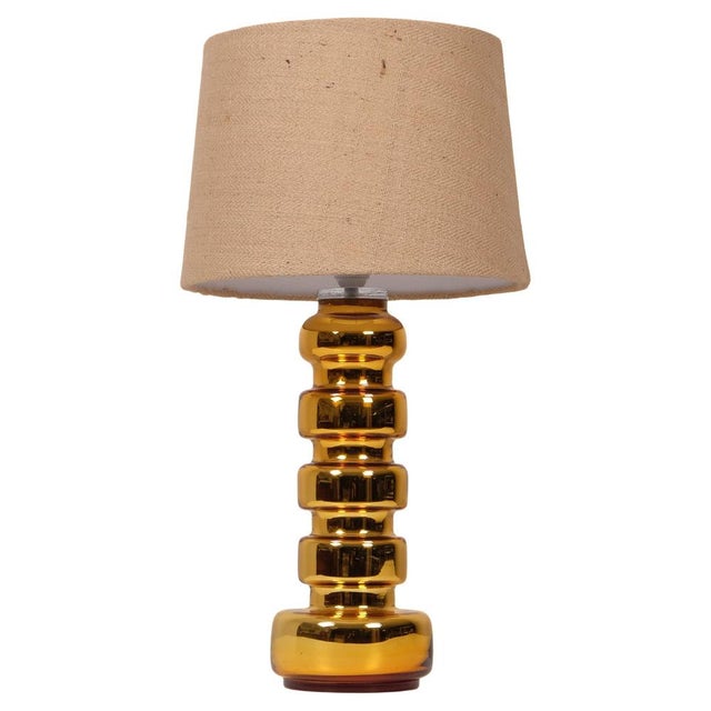 Swedish Glass Table Lamp, 1960s For Sale - Image 9 of 9