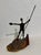 Milton Hebald, Milton Hebald Mid Century Bronze & Wood Sculpture Wpa Artist Modernist Americana For Sale - Image 10 of 12