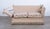Beige Vintage Velvet Knole Sofa with Floral Cushions, 1950s For Sale - Image 8 of 12