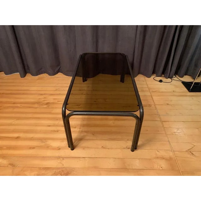 Metal G30 Table attributed to Martin Stoll, Germany, 1985 For Sale - Image 7 of 12