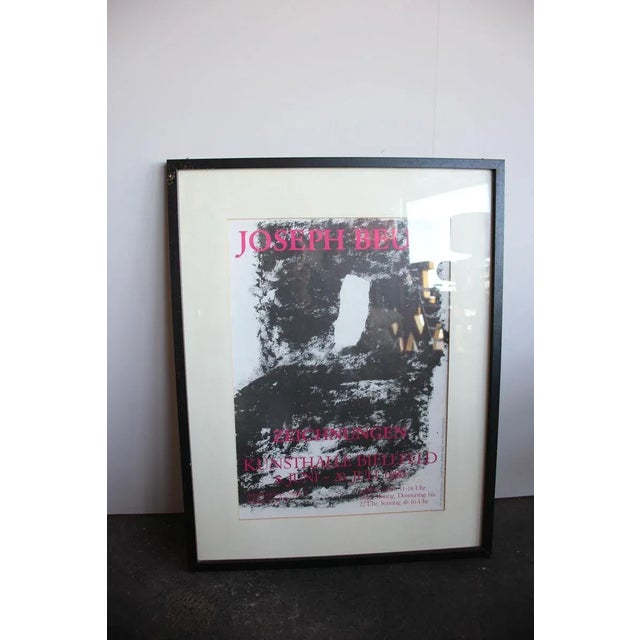 1980s Kunsthalle Bielefeld Exhibition Poster by Joseph Beuys, 1980s For Sale - Image 5 of 17