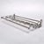 Silver Vintage Art Deco Coat Rack in Aluminum, 1950s For Sale - Image 8 of 9