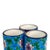French Longwy Pottery Floral Decorated Triple Bud Vase, Signed, C1900 For Sale - Image 6 of 10