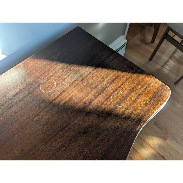4-in-1 Antique Chippendale Mahogany Extension Table (Desk to Dining) For Sale In New York - Image 6 of 10