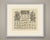 This is an original antique copper engraving, uncolored, a double page folding plate on roman trophies. At either side...