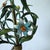 Mid-Century Modern 1950s Mid Century Modern Italian Tole Floral Table Lamp For Sale - Image 3 of 14
