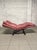 Relaxation Lounge Chair in Red Alcantara from Cinova, 1980s For Sale - Image 12 of 18