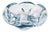 Mid-Century Stella Polaris Bowl in Crystal Glass by Vicke Lindstrand for Orrefors,1960s For Sale
