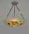 Art Deco French Art Deco Pendant Light by Loys Lucha 1930 France For Sale - Image 3 of 14