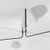 Not Yet Made - Made To Order Black and White Six Rotating Arms Ceiling Lamp by Serge Mouille For Sale - Image 5 of 10