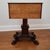 Mid 19th Century Antique Solid and Flame Mahogany American Empire Side Table or Work Table Circa 19th Century For Sale - Image 5 of 17