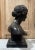 Early 20th Century Italian Patinated Bronze Signed Bust of Sappho For Sale - Image 5 of 13