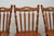 Vintage Tell City Early American Colonial Solid Wood Dining Chairs (Set of 8) For Sale - Image 14 of 17