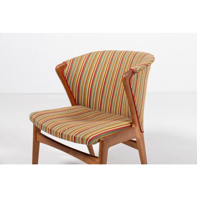 Vintage Danish Modern Sculptural Armchair, 1960s For Sale - Image 4 of 13