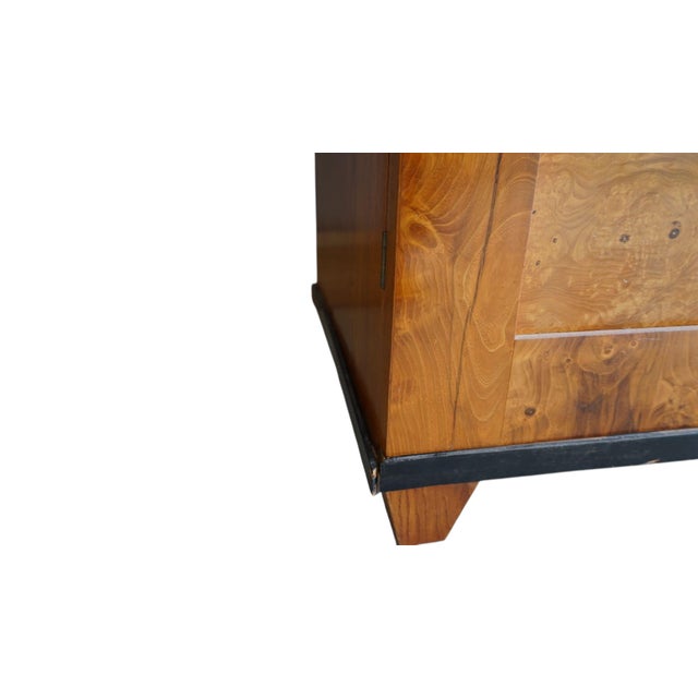 Biedermeier Display Buffet in Cherrywood with Gothic Mullions, Southern Germany, 1830s, Set of 2 For Sale - Image 13 of 18