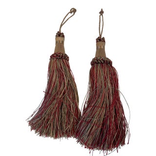 Vintage Pair of Tassels For Sale