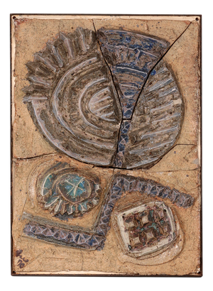 Large Wall Tile from Tue Poulsen, 1970s