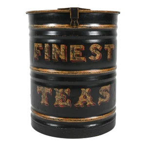 Late 19th Century Store Display Tole Tea Bin