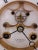 Metal Antique Marble Clock from Barbaste Paris For Sale - Image 7 of 9