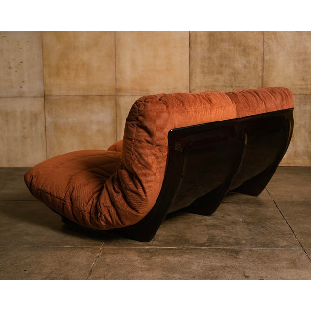 1970s 1970s Marsala Loveseat by Michel Ducaroy for Ligne Roset For Sale - Image 5 of 12