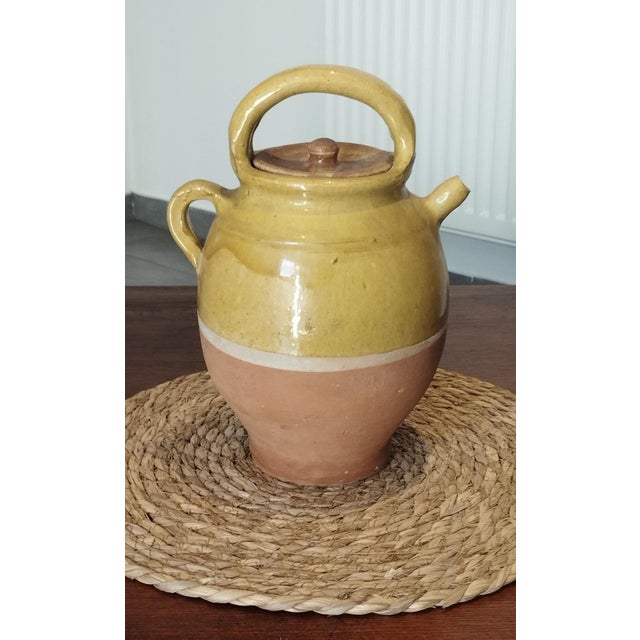 Antique Glazed Earthenware Jug, 1890s For Sale - Image 18 of 18