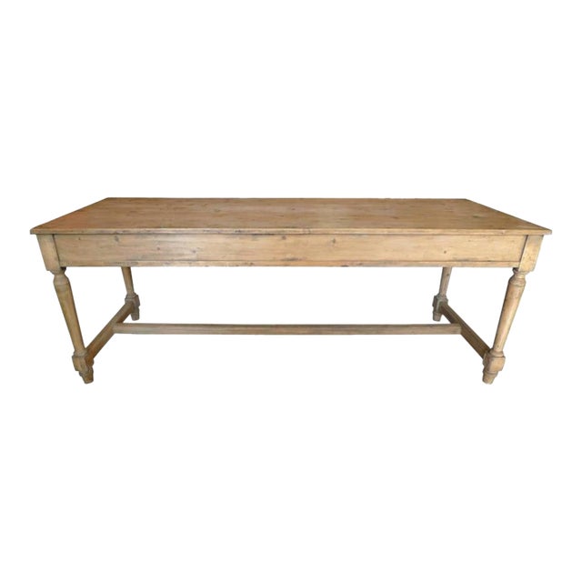 French 19th Century Pine Table For Sale
