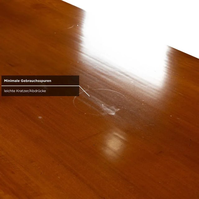 Ora Blu Dining Table in Brown Wood from Lando For Sale - Image 10 of 16