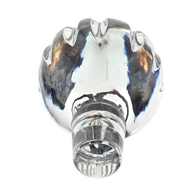 Late 20th Century Tyrone Crystal Antrim Glens Irish Lead Crystal Ship's Decanter For Sale - Image 11 of 16