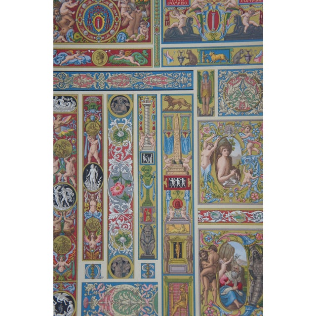 Antique Architectural Renaissance Chromolithograph Prints - Set of 3 For Sale - Image 10 of 12