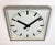 Large Grey Square Wall Clock from Pragotron, 1970s For Sale - Image 4 of 18