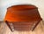 Early 19th Century New England Federal Mahogany Bow-Front Chest of Drawers With Backsplash, C. 1820–1840 For Sale - Image 4 of 11