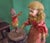 Late 19th Century Automaton German Zinner & Sohn Musical Toy W Children & Organ Grinder Monkey For Sale - Image 5 of 16
