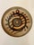 Mid Century art pottery bowl/catchall by Lapid of Israel, signed by the artist Sarah. Gorgeous earthy browns with black...