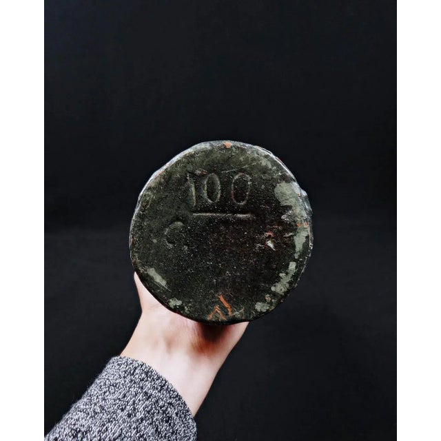 Ceramic Art Deco Terracotta Vase in the style of Walter Gerhard, 1960s For Sale - Image 7 of 8