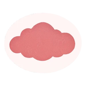 Small Pink and White Cloud Painting by Max and Alma