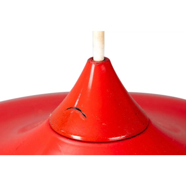 1970s "Siform Exquisit" Space Age UFO Pendant Lamp by Siemens For Sale - Image 4 of 4