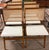 Mid-Century Modern Brazilian Mid-Century Set of Six Chairs in Hardwood Faux Leather For Sale - Image 3 of 4