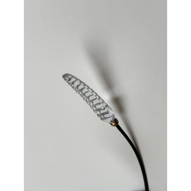 Crystal 4-Arm Wheat Sheaf Wall Sconces from Banci Firenze, Italy, 1980s, Set of 2 For Sale - Image 12 of 17