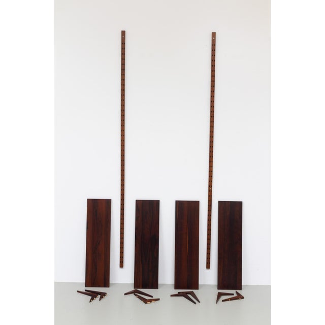 Danish Pau Ferro Wall Unit by Poul Cadovius for Cado, 1960s For Sale - Image 16 of 18
