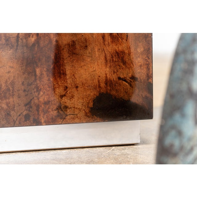 Large Sideboard by Aldo Tura, Italy, 1970s For Sale - Image 9 of 15