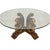 1980s Italian Neoclassical Style Gilt Scroll Base Round Glass Coffee Table Hollywood Regency For Sale - Image 14 of 14