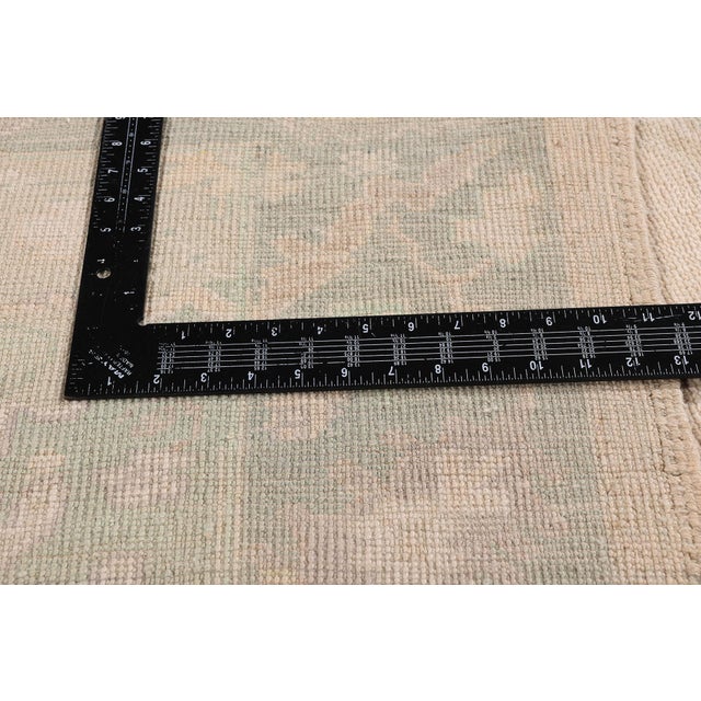 Textile Vintage Turkish Oushak Rug, 05'08 X 09'03 For Sale - Image 7 of 10