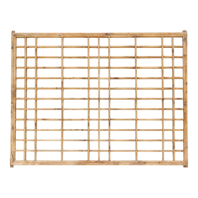 Rustic Asian Antique Architectural Screen For Sale