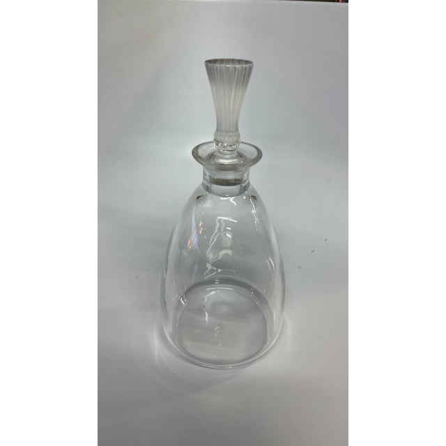 Vintage Lalique Barsac France Crystal Decanter For Sale - Image 9 of 9