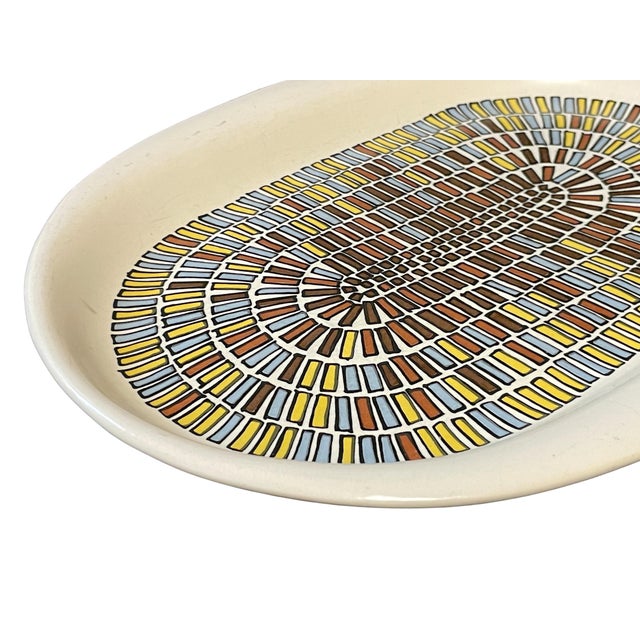 This rare and substantial set of eight 12-inch oblong platters represents the pinnacle of the Venture line by Nikko....
