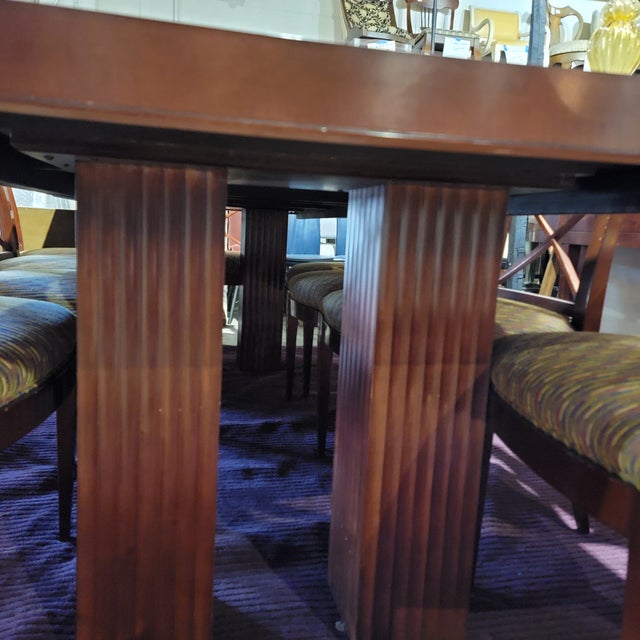 Archetype Dining Table & 10 Chairs by Michael Vanderbyl for Baker Furniture Chairish