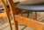 Black Mid 20th Century Danish Made Chairs - 6 Pieces For Sale - Image 8 of 9