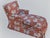 Mid-Century Regency Style Chaise Lounge W/ New Chinoiserie Tiger Upholstery For Sale - Image 10 of 12