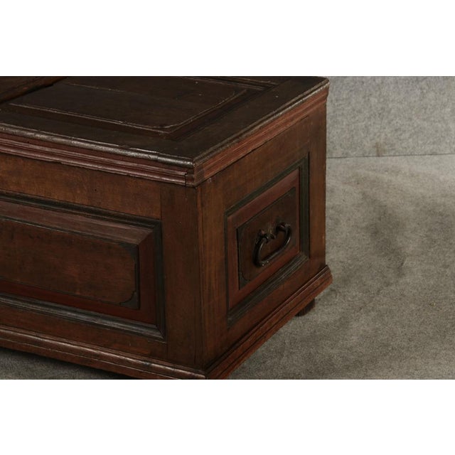 Antique Baroque Chest in Oak, 1750 For Sale - Image 13 of 18